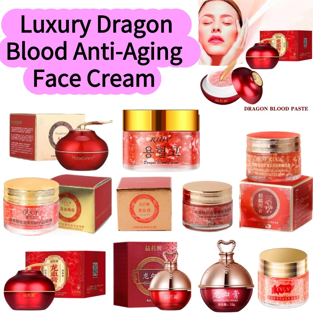 Luxury Skincare Essence - Krim Wajah Anti-Penuaan Mewah Dragon Blood