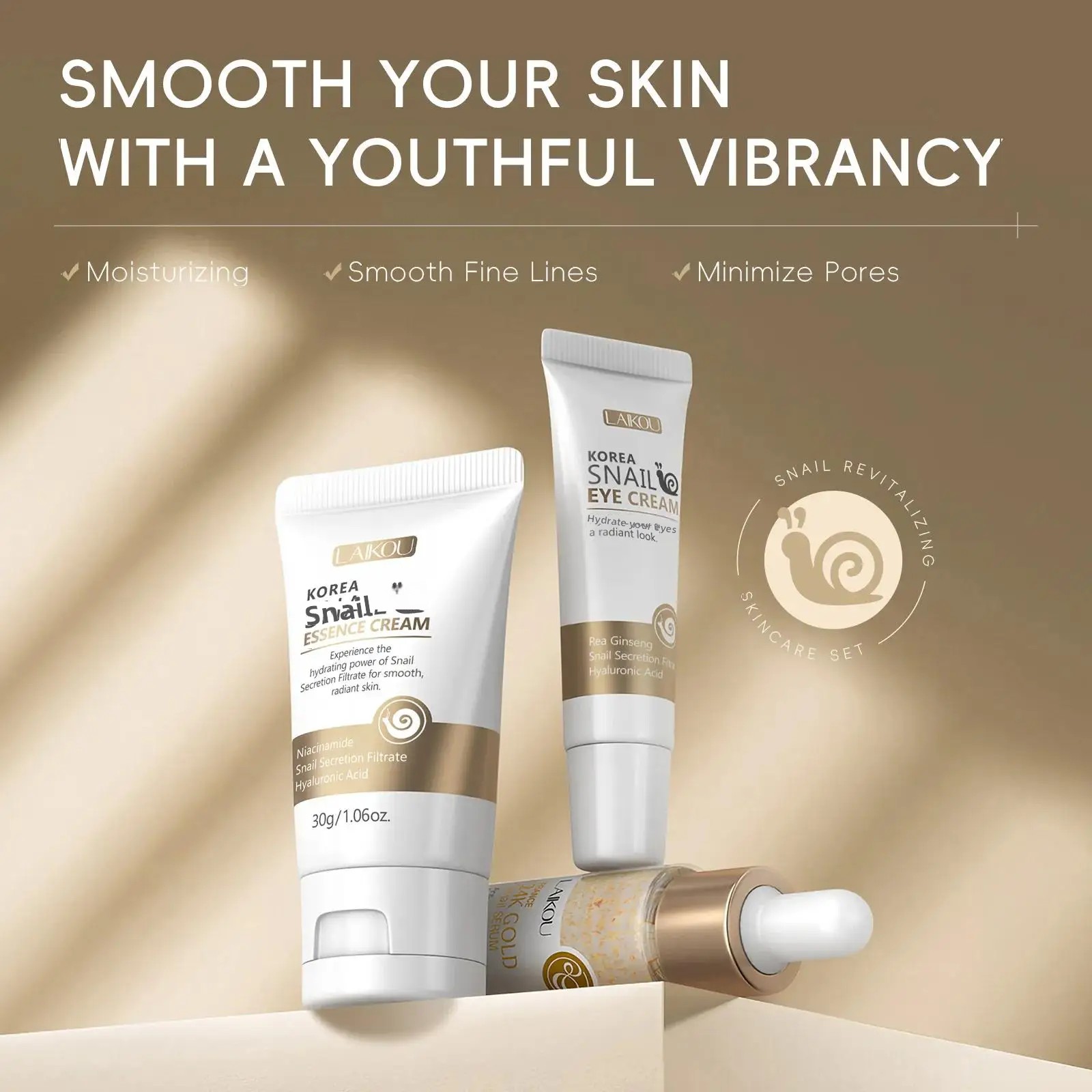 Serum Perawatan Kulit Emas 24K - Luxury Skincare Essence ulasan dan harga